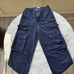 Frame Straight Cargo Jeans